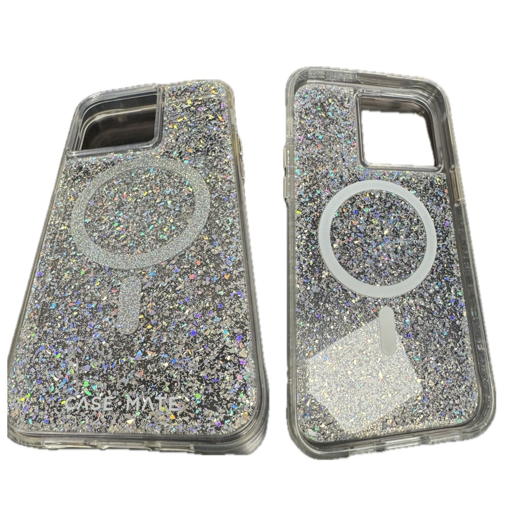 iPhone 15 Pro Max mag-safe glitter case